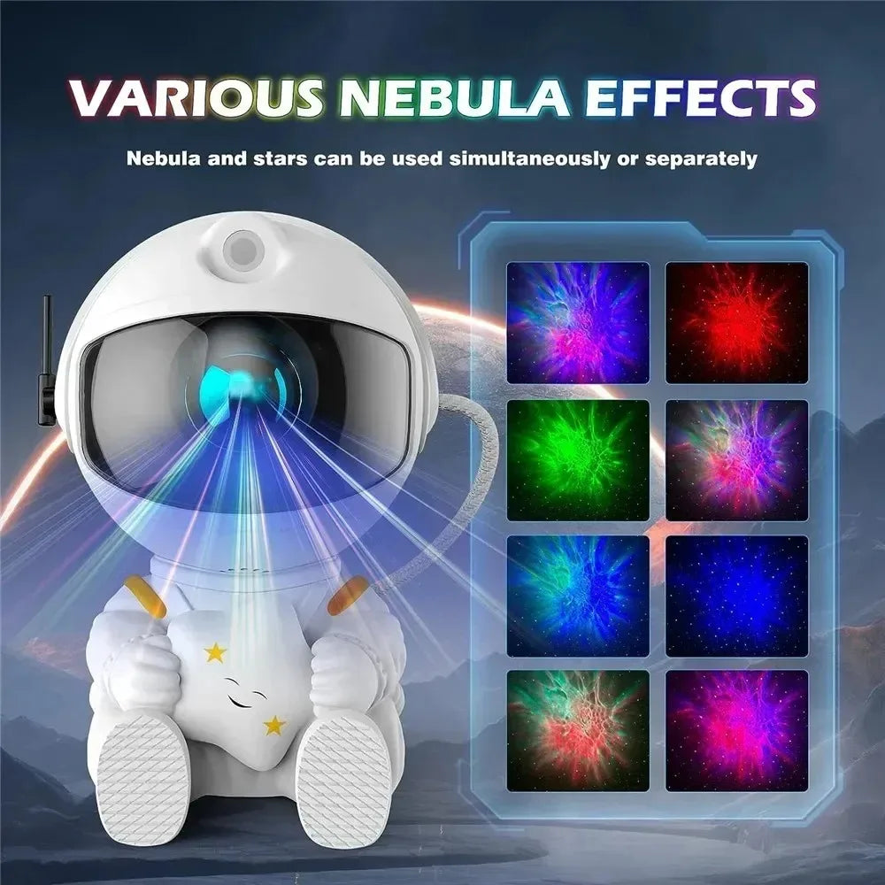 IncantoVivo-Galaxy Star Astronaut Projector LED Night Light - IncantoVivo