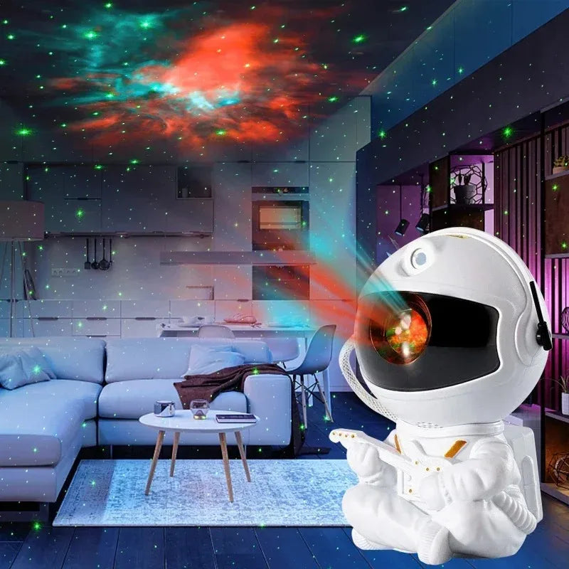 IncantoVivo-Galaxy Star Astronaut Projector LED Night Light - IncantoVivo